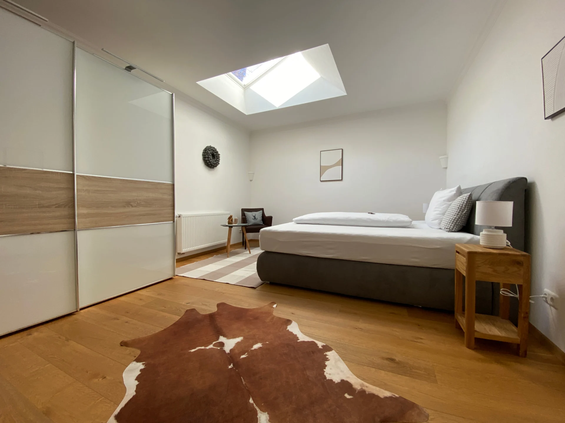 Schlafzimmer der Suite „The Cottage“ – Haus Sibylle