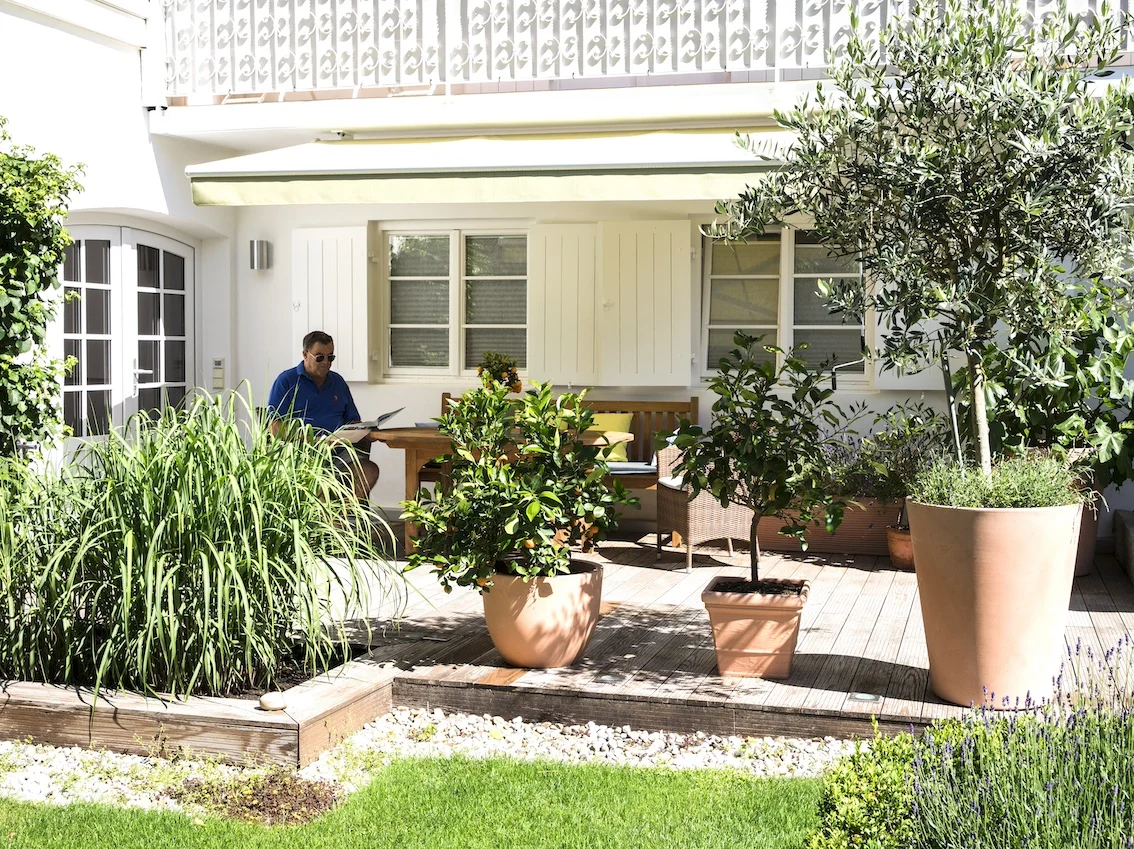 Sitzbank für die Suite „The Cottage“ – Haus Sibylle
