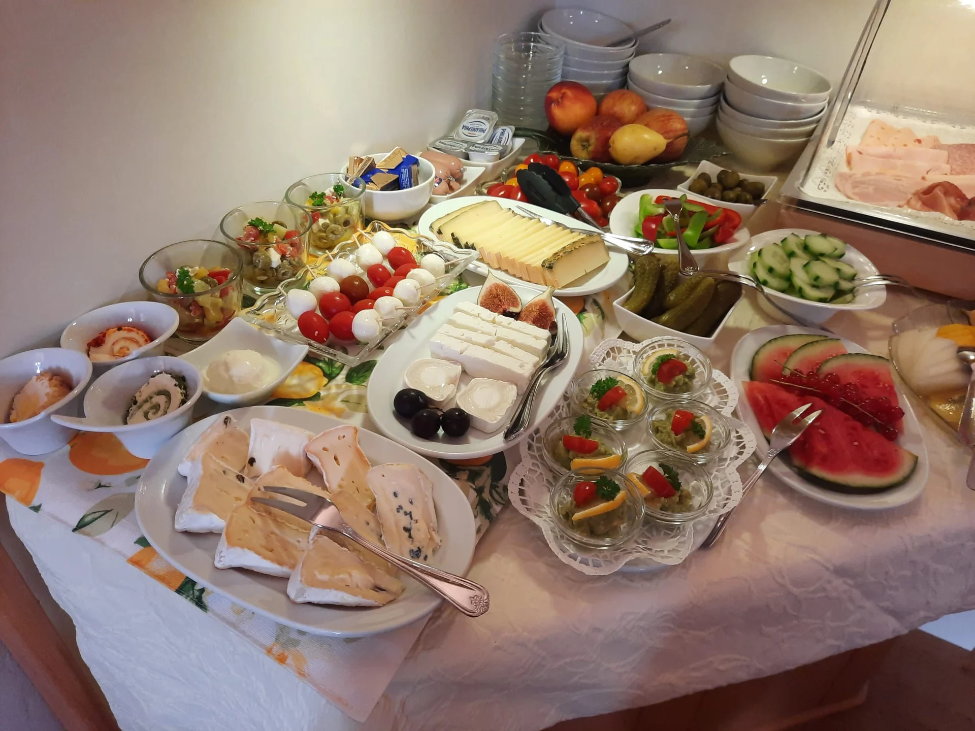 Frühstücksbüffet – Haus Sibylle